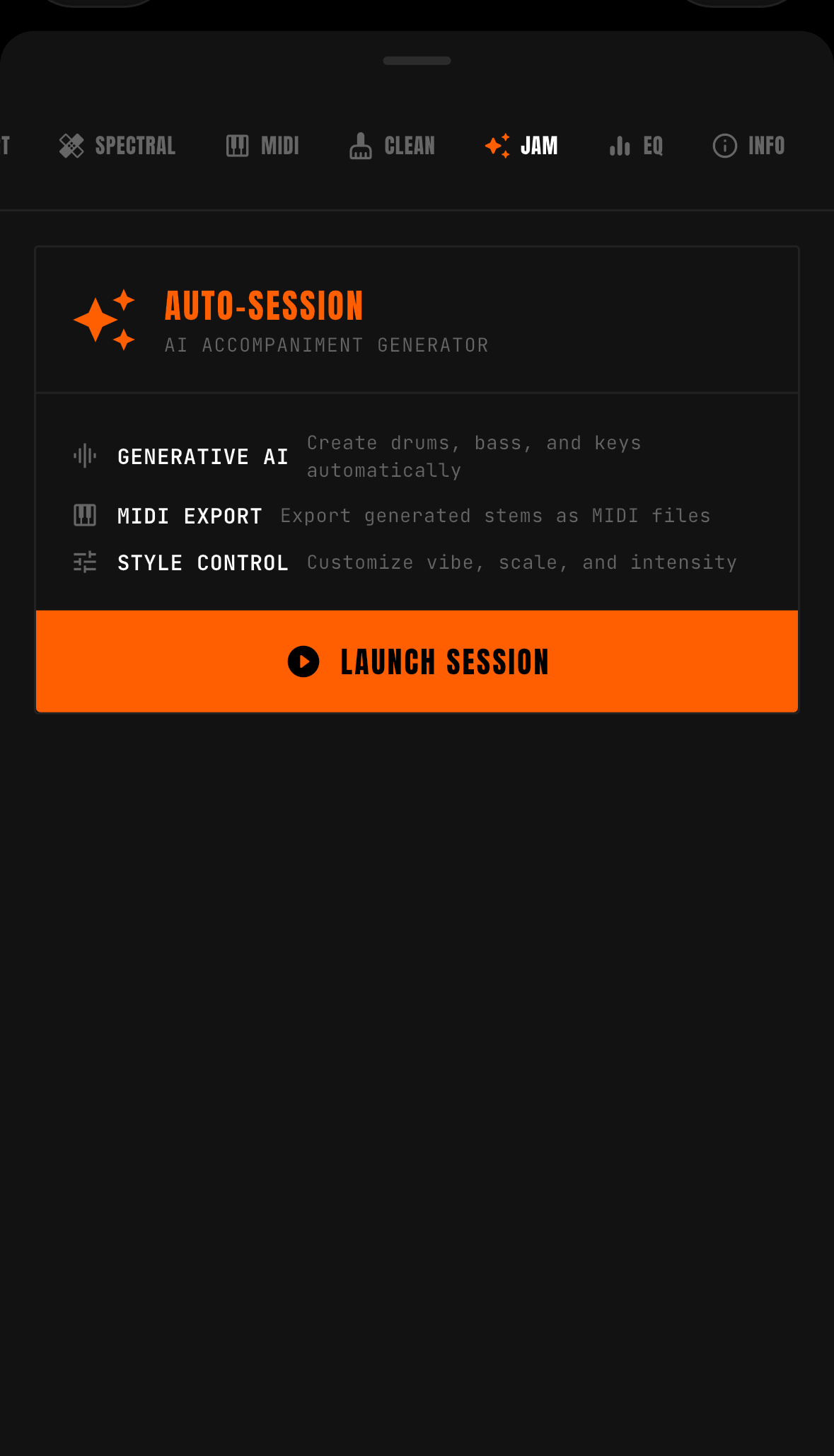 Generator Rack Interface
